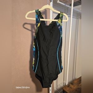 Women's Black One-piece Swimsuit